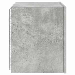 Nástěnná TV skříňka s LED osvětlením betonově šedá 40,5x35x40cm - obrázek 10