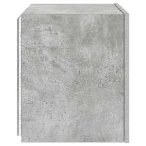 Nástěnné TV skříňky s LED 2 ks betonově šedé 40,5 x 35 x 40 cm - obrázek 13