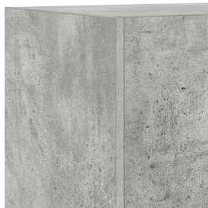 Nástěnné TV skříňky s LED 2 ks betonově šedé 40,5 x 35 x 40 cm - obrázek 16