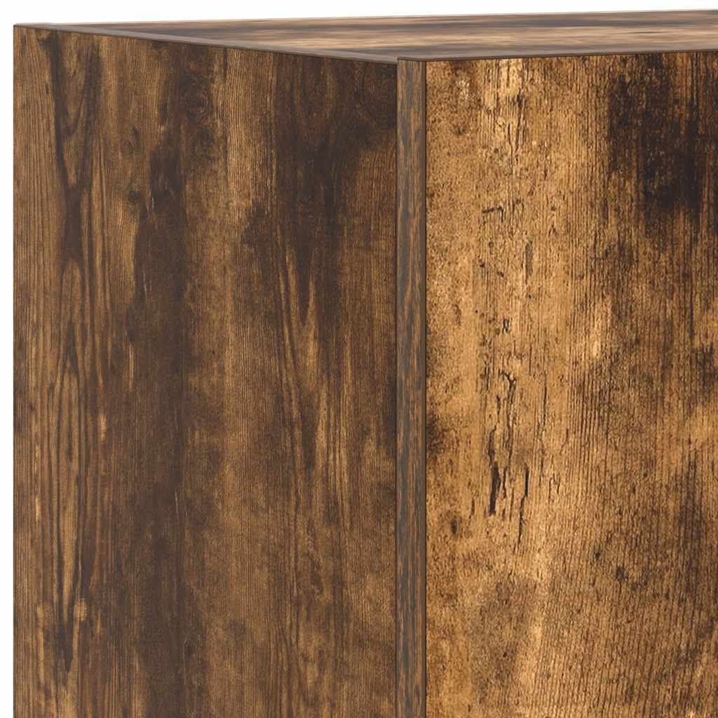 Nástěnné TV skříňky s LED 2 ks kouřový dub 40,5 x 35 x 40 cm - obrázek 16