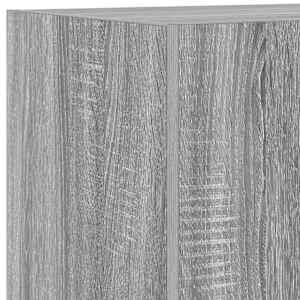 Nástěnná TV skříňka s LED osvětlením šedá sonoma 40,5x35x40 cm - obrázek 13