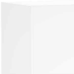 Nástěnná TV skříňka s LED osvětlením bílá 40,5 x 35 x 80 cm - obrázek 12