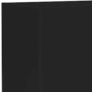 Nástěnná TV skříňka s LED osvětlením černá 40,5 x 35 x 80 cm - obrázek 12