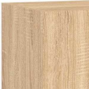 Nástěnné TV skříňky s LED osvětlením 2 ks dub sonoma 60x35x31cm - obrázek 12