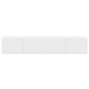 Nástěnné TV skříňky s LED osvětlením 2 ks bílé 80 x 35 x 31 cm - obrázek 8