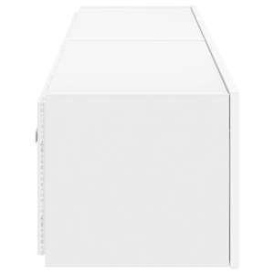 Nástěnné TV skříňky s LED osvětlením 2 ks bílé 80 x 35 x 31 cm - obrázek 9