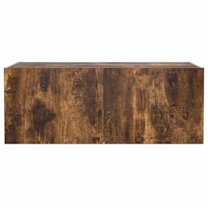 Nástěnná TV skříňka s LED osvětlením kouřový dub 80x35x31 cm - obrázek 9