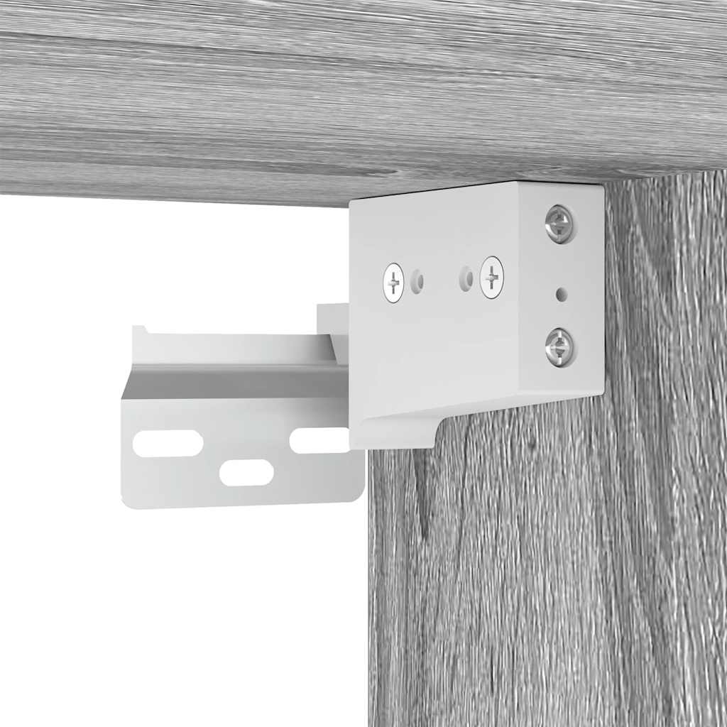 Nástěnné TV skříňky s LED 2 ks šedé sonoma 80 x 35 x 31 cm - obrázek 14