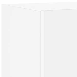Nástěnná TV skříňka s LED osvětlením bílá 100 x 35 x 31 cm - obrázek 12