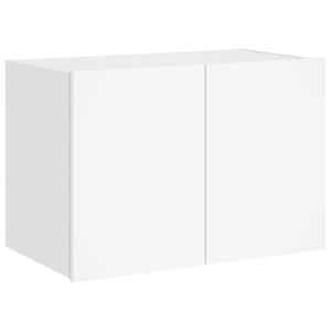 Nástěnná TV skříňka s LED osvětlením bílá 60 x 35 x 41 cm - obrázek 3