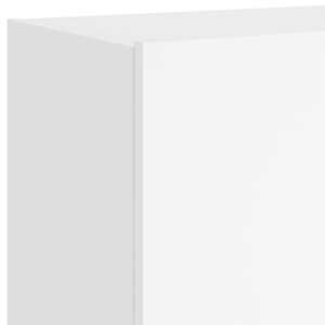 Nástěnná TV skříňka s LED osvětlením bílá 60 x 35 x 41 cm - obrázek 12