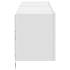 Nástěnné TV skříňky s LED osvětlením 2 ks bílé 60 x 35 x 41 cm - obrázek 10