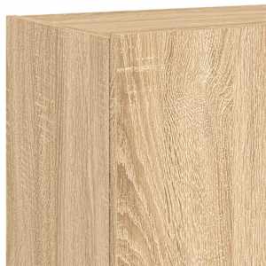 Nástěnná TV skříňka s LED osvětlením dub sonoma 60 x 35 x 41 cm - obrázek 12