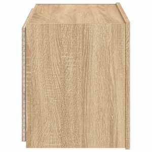Nástěnná TV skříňka s LED osvětlením dub sonoma 60 x 35 x 41 cm - obrázek 10