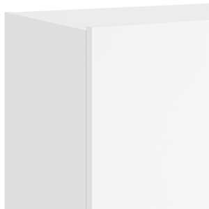 Nástěnná TV skříňka s LED osvětlením bílá 80 x 35 x 41 cm - obrázek 12