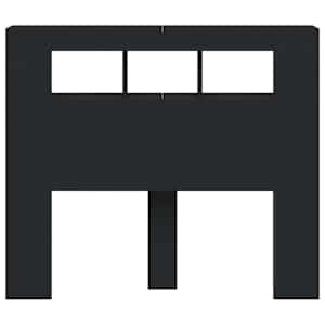 Čelo postele s LED černé 120 x 18,5 x 103,5 cm kompozitní dřevo - obrázek 6