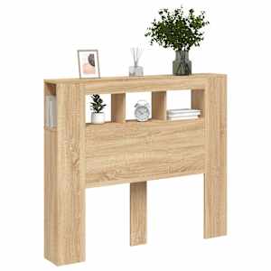 Čelo postele s LED dub sonoma 120 x 18,5 x 103,5 cm kompozit - obrázek 12