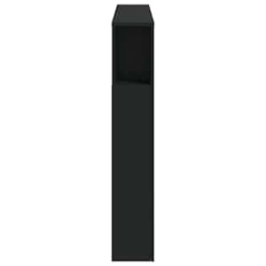 Čelo postele s LED černé 140 x 18,5 x 103,5 cm kompozitní dřevo - obrázek 7