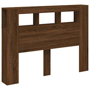 Čelo postele s LED hnědý dub 140x18,5x103,5 cm kompozitní dřevo - obrázek 5