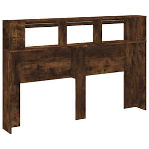 Čelo postele s LED kouřový dub 160 x 18,5 x 103,5 cm kompozit - obrázek 6