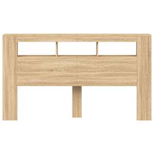 Čelo postele s LED dub sonoma 180 x 18,5 x 103,5 cm kompozit - obrázek 5