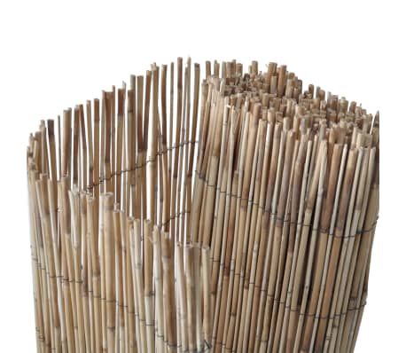 vidaXL Cl&ocirc;ture de jardin 500x90 cm roseau