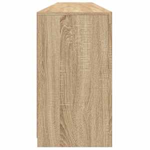 Příborník s LED osvětlením dub sonoma 202 x 37 x 67 cm - obrázek 8