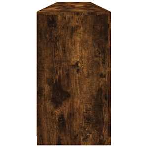 Příborník s LED osvětlením kouřový dub 202 x 37 x 67 cm - obrázek 8