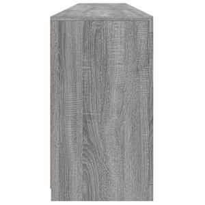 Příborník s LED osvětlením šedý sonoma 202 x 37 x 67 cm - obrázek 8