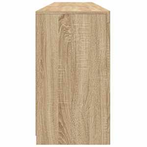 Příborník s LED osvětlením dub sonoma 162 x 37 x 67 cm - obrázek 8