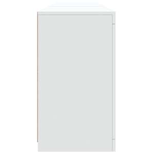 Příborník s LED osvětlením bílý 181,5 x 37 x 67 cm - obrázek 8