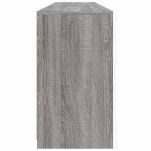 Příborník s LED osvětlením šedý sonoma 181,5 x 37 x 67 cm - obrázek 7