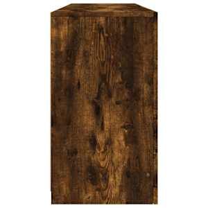 Příborník s LED osvětlením kouřový dub 163 x 37 x 67 cm - obrázek 7