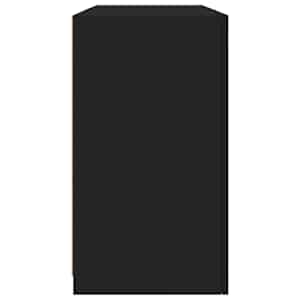 Příborník s LED osvětlením černý 123 x 37 x 67 cm - obrázek 7