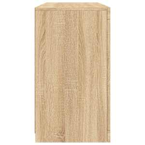 Příborník s LED osvětlením dub sonoma 123 x 37 x 67 cm - obrázek 7