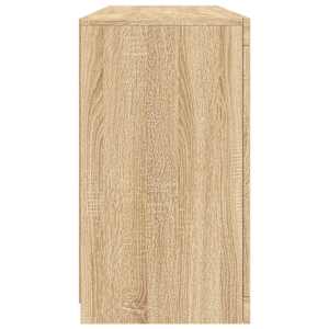 Příborník s LED osvětlením dub sonoma 142,5 x 37 x 67 cm - obrázek 7