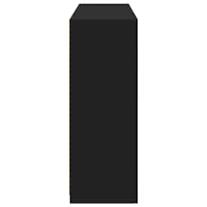 Příborníky s LED osvětlením 3 ks černé kompozitní dřevo - obrázek 9
