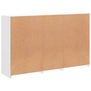 Příborník s LED osvětlením bílý 162 x 37 x 100 cm - obrázek 8