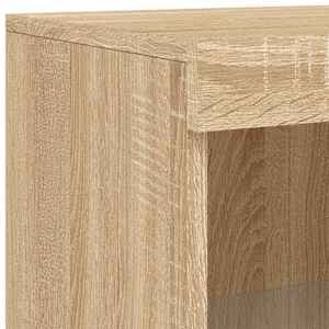 Příborník s LED osvětlením dub sonoma 181,5 x 37 x 100 cm - obrázek 12