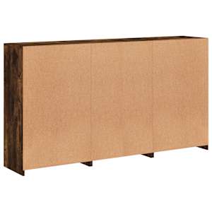 Příborník s LED osvětlením kouřový dub 181,5 x 37 x 100 cm - obrázek 8