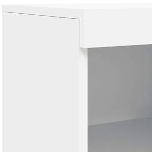 Příborník s LED osvětlením bílý 283 x 37 x 100 cm - obrázek 12