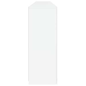 Příborník s LED osvětlením bílý 283 x 37 x 100 cm - obrázek 7
