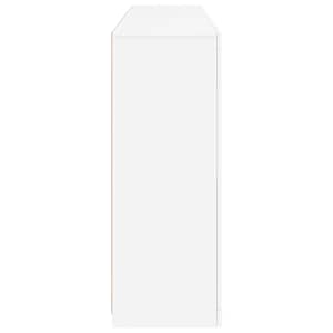 Příborník s LED osvětlením bílý 162 x 37 x 100 cm - obrázek 7