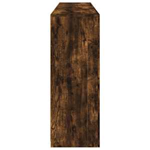 Příborník s LED osvětlením kouřový dub 162 x 37 x 100 cm - obrázek 7