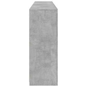 Příborník s LED osvětlením betonově šedý 181,5 x 37 x 100 cm - obrázek 7