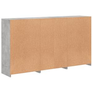 Příborník s LED osvětlením betonově šedý 181,5 x 37 x 100 cm - obrázek 8