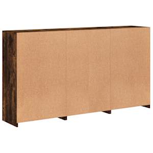 Příborník s LED osvětlením kouřový dub 181,5 x 37 x 100 cm - obrázek 8