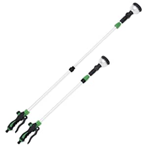 vidaXL teleskoopvarrega kastmispihusti, 10 mustrit, 75-110 cm