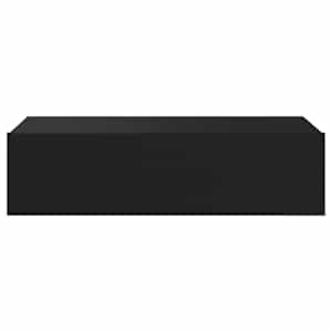 TV skříňka s LED osvětlením černá 60 x 35 x 15,5 cm - obrázek 8