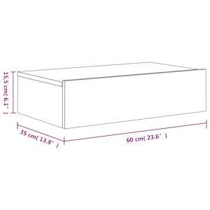 TV skříňka s LED osvětlením dub sonoma 60 x 35 x 15,5 cm - obrázek 15